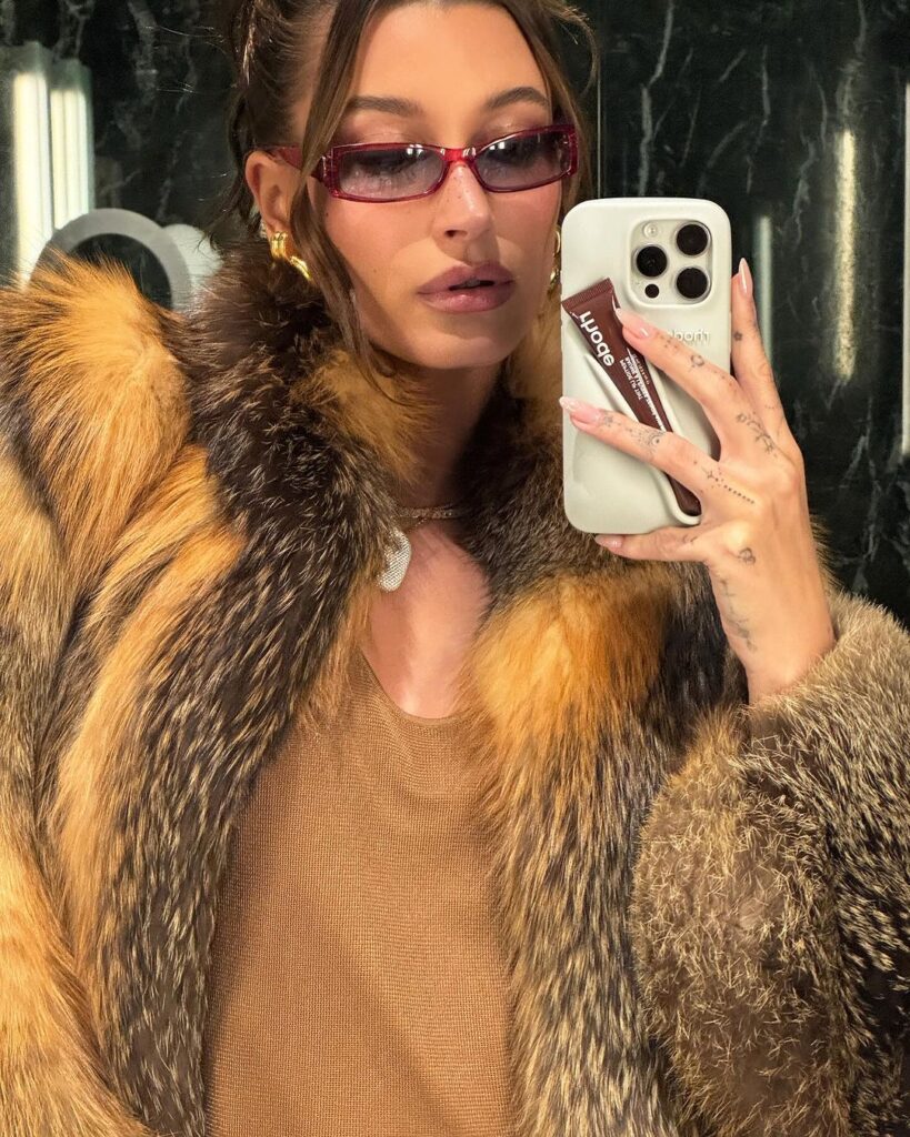 Everyone is Mad at Hailey Bieber for Wearing Fur!