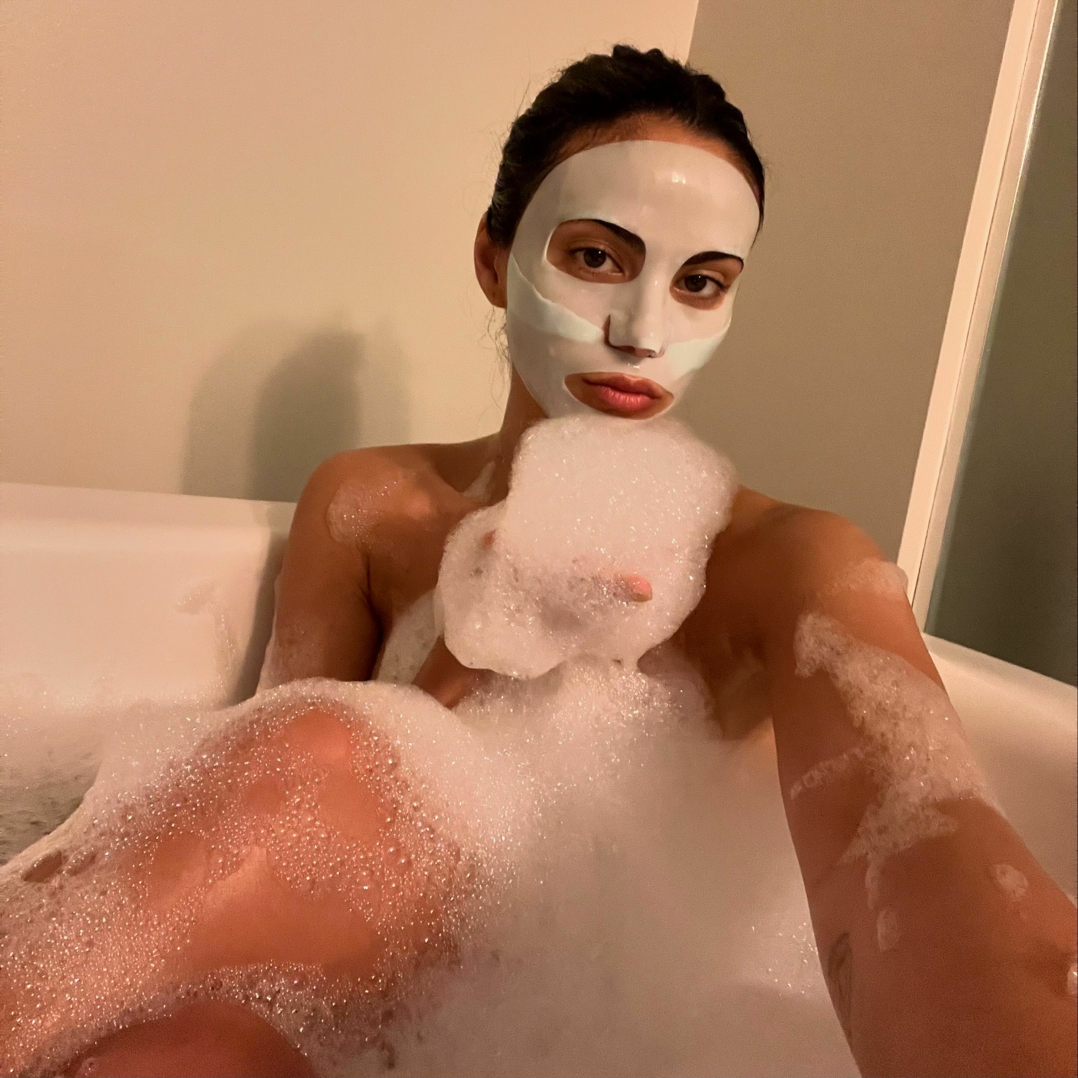 Camila Mendes Gives us A Self Care Selfie!